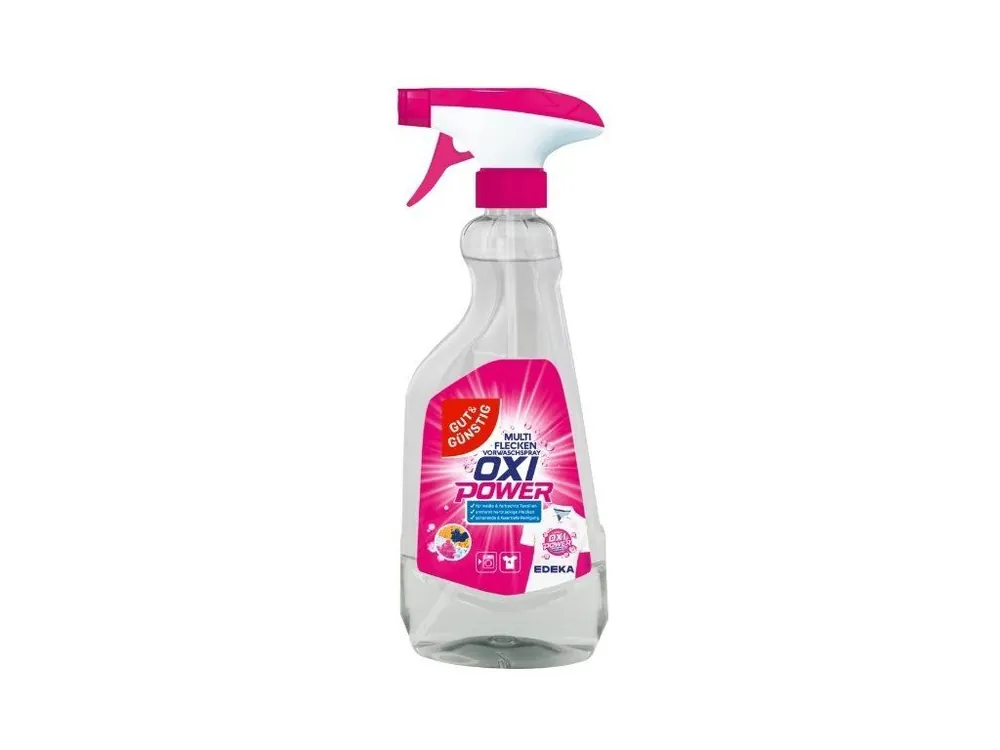 Gut & Günstig spray na skvrny před praním 750 ml Oxi Power Pouze Dnes
