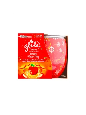 Super Cena Glade svíčka 120 g Warm Winter Hug