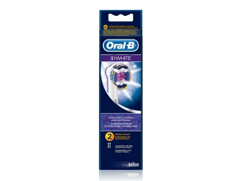 Nejlepší Cena Oral-B náhradní hlavice 2 ks 3D White