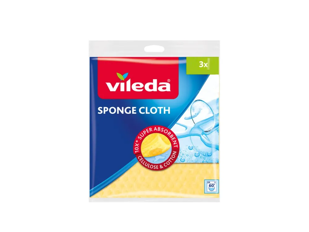 Vileda houbové utěrky 3 ks Nejprodávanější