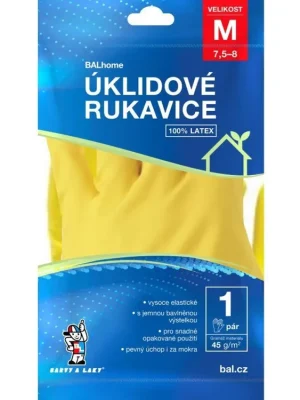 Zlevněný BALhome gumové rukavice M (7,5-8)