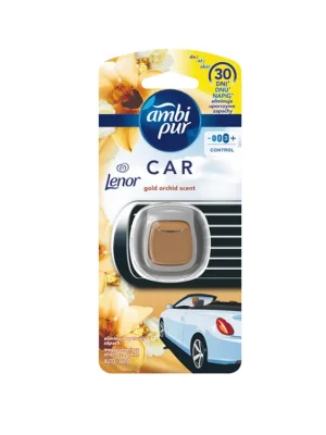 Značkový Ambi Pur Car osvěžovač vzduchu do auta 2 ml Lenor Gold Orchid