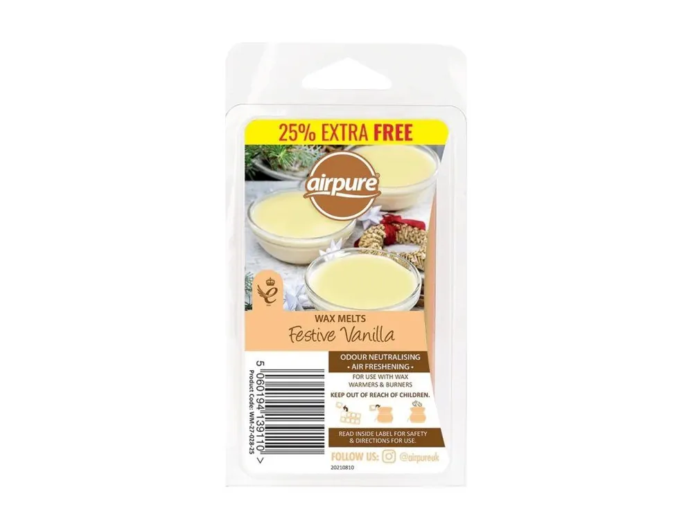Airpure vosk do aromalampy 86 g Festive Vanilla Vysoce Kvalitní