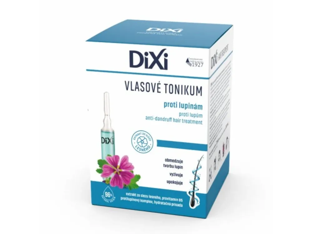 Nakupujte Hned Dixi vlasové tonikum 7 x 10 ml Proti lupům