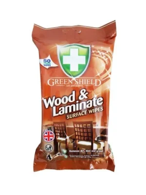 Green Shield čistící ubrousky na dřevo a laminát 50 ks Wood & Laminate Aktuální