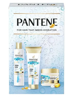 Pantene dárková sada Hydra Glow (šampon 250 ml + balzám 160 ml + maska 300 ml) Cenový Hit