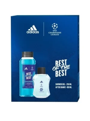 Pouze Dnes Adidas dárková sada UEFA Best of the Best (VPH 100 ml + sprchový gel 250 ml)