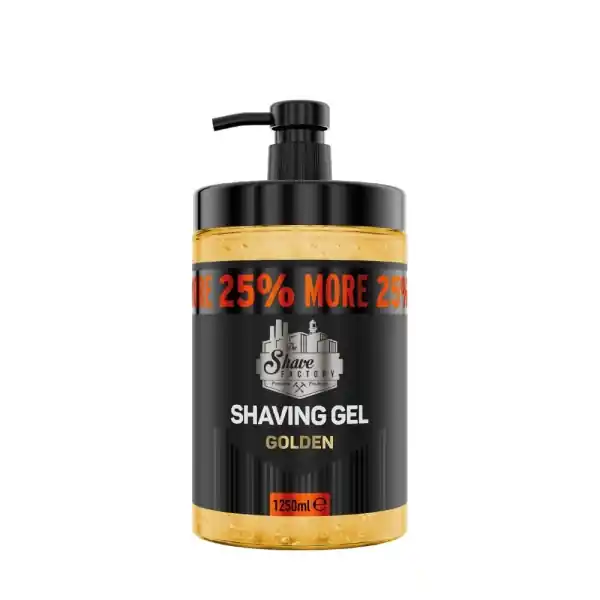 Finální Výprodej Shave Factory Golden gel na holení 1250 ml