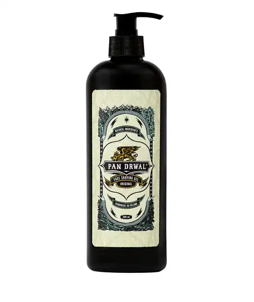 Pan Drwal Original transparentní gel na holení 500 ml Must-Have