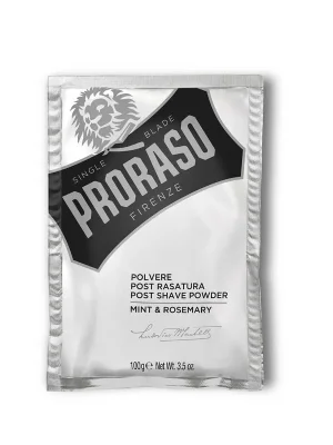 Proraso zásyp po holení Mint & Rosemary 100 g Oblíbený