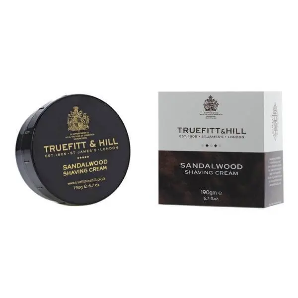 Truefitt and Hill Sandalwood krém na holení 190 g Bezpečná Platba