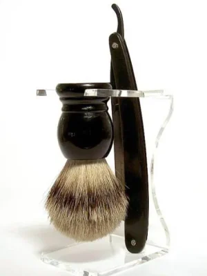Hans Baier Black Silvertip sada na holení Nejlepší Volba