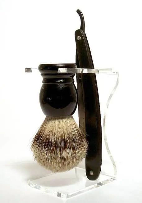 Hans Baier Black Silvertip sada na holení Nejlepší Volba