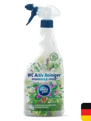 Ambi Pur WC Active Clean sprej 750 ml Wild Sage & Cedar Omezená Nabídka
