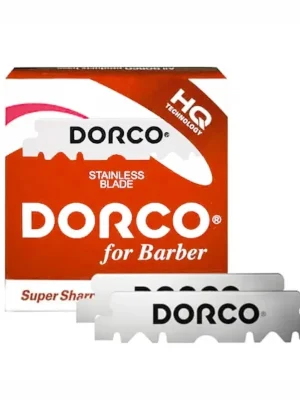Dorco For Barber Prime Red Single Edge žiletky Oblíbený
