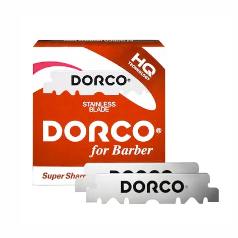 Dorco For Barber Prime Red Single Edge žiletky Oblíbený