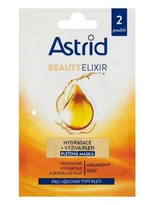 Cenový Hit Astrid pleťová maska hydratační 2x8 ml Beauty Elixir