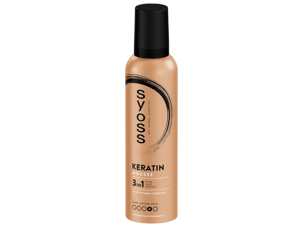 Sleva Syoss pěnové tužidlo 250 ml Keratin 4