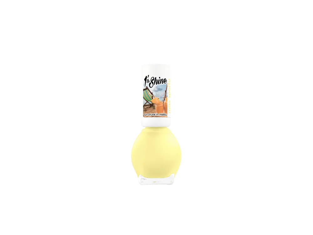 Miss Sporty lak na nehty 7 ml 1 min To Shine 637 Malibu pastelově žlutý Pouze Dnes