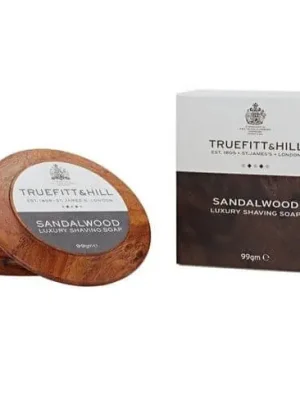 Originální Truefitt and Hill Sandalwood mýdlo na holení v misce