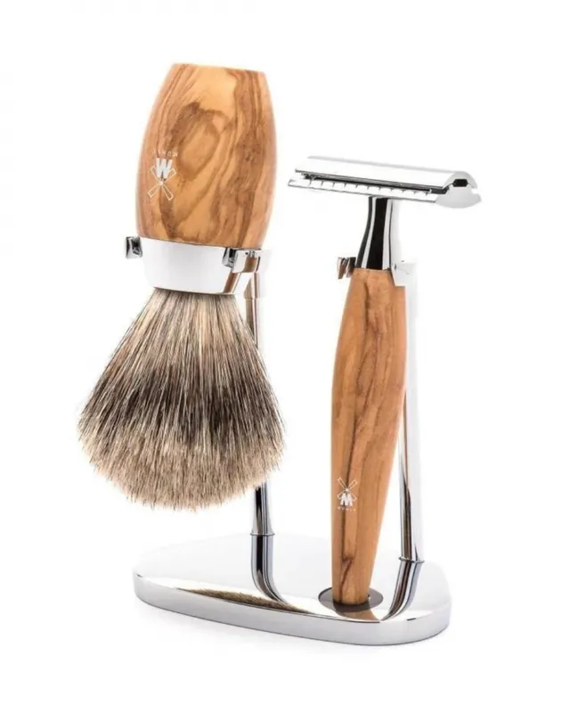 Aktuální Mühle Kosmo Olive Fine Badger 3-dílná