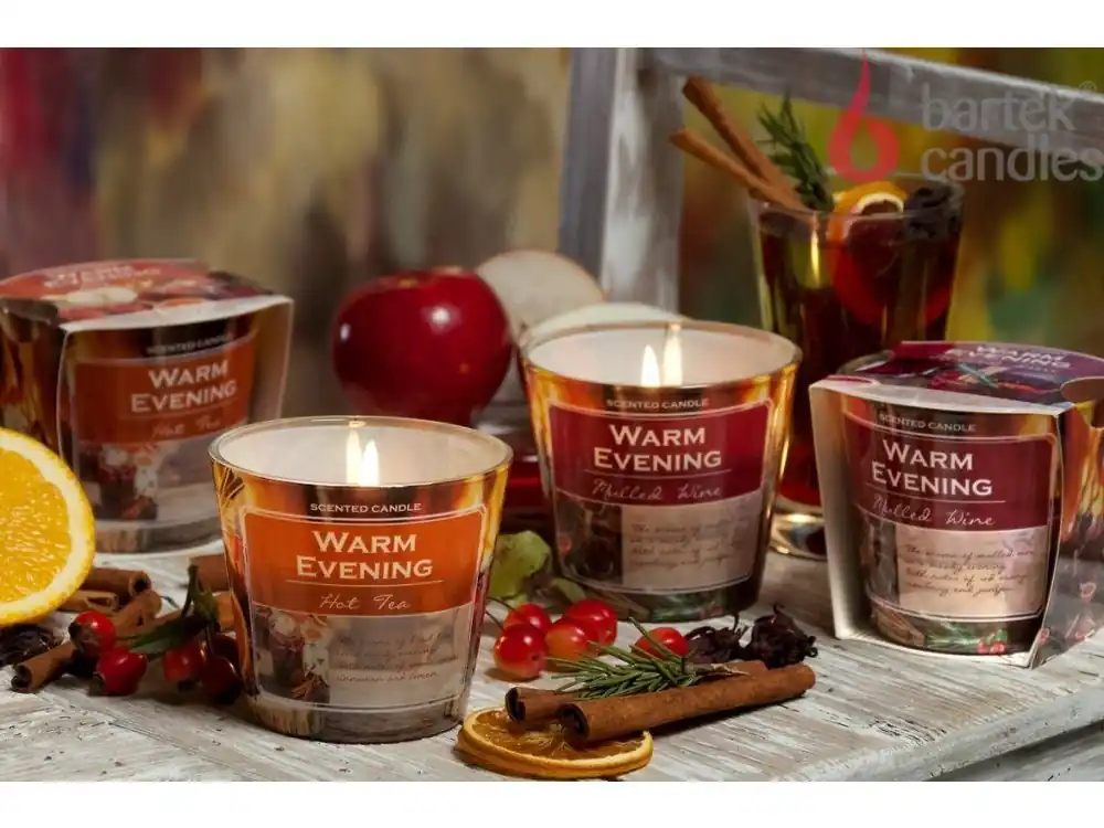 Značkový Bartek Candles svíčka 115 g Warm Evening