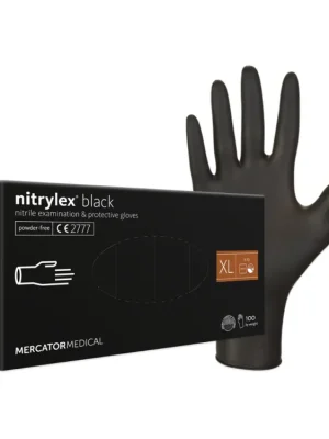 Mercator nitrilové rukavice 100 ks vel. XL černé Cenová Bomba