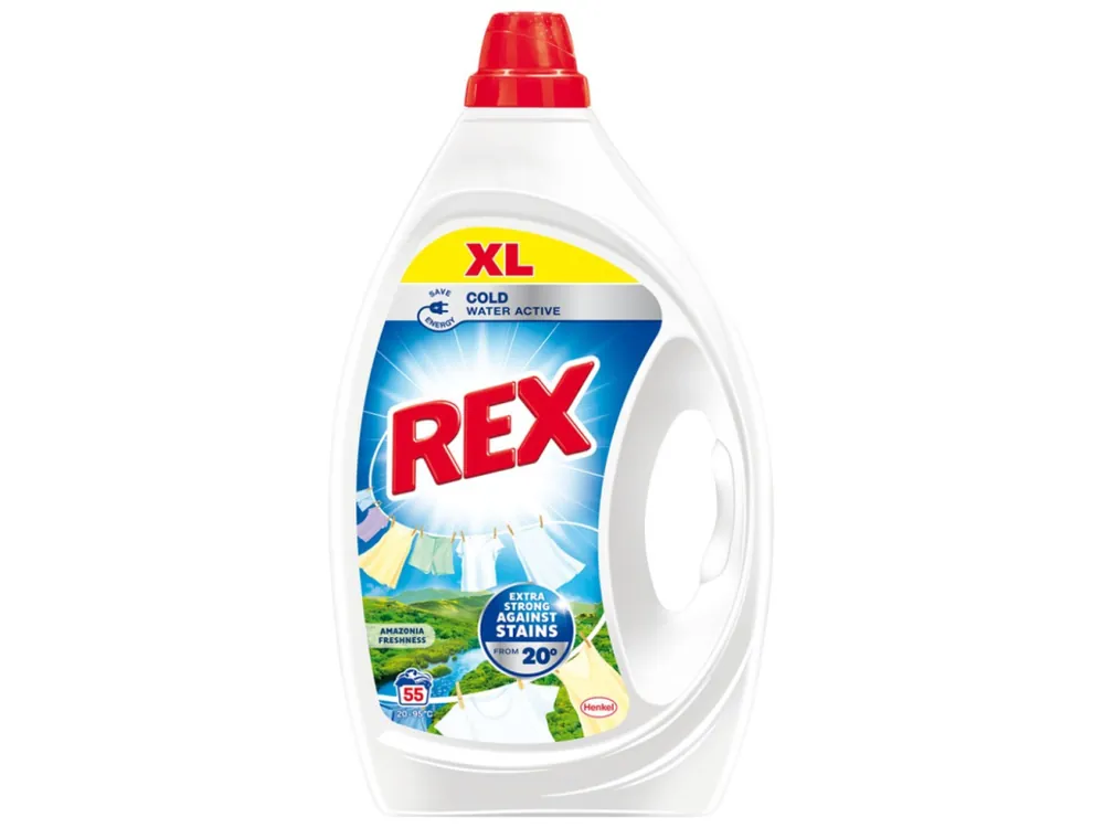 Top Prodej Rex prací gel 55 dávek Universal Amazonia Freshness 2,475 l