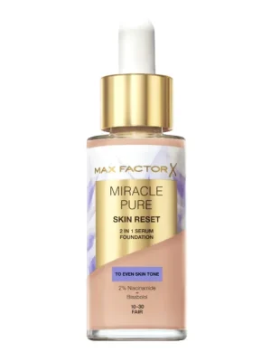 Bezpečná Platba Max Factor make-up a sérum 2v1 30 ml Miracle Pure 10-30 Fair