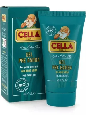 Cella Milano Bio Aloe Vera gel před holením 75 ml Akční Nabídka