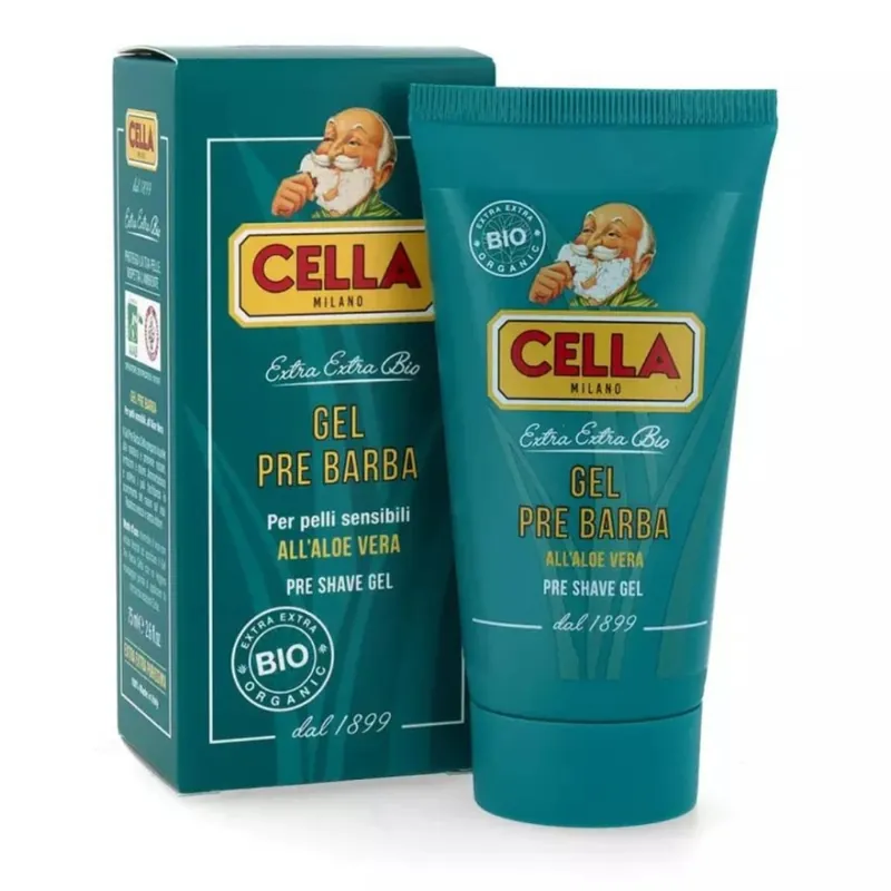 Cella Milano Bio Aloe Vera gel před holením 75 ml Akční Nabídka