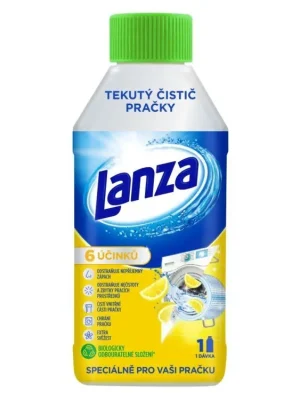 Sleva Lanza tekutý čistič pračky 250 ml Lemon