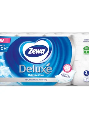 Must-Have Zewa toaletní papír 8 ks Deluxe Delicate Care 3-vrstvý