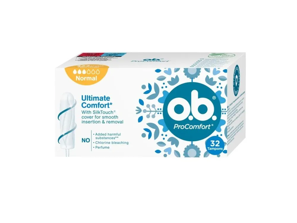 Nejprodávanější O.B. tampony 32 ks ProComfort Normal