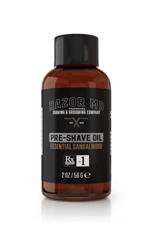 Razor MD Essential Sandalwood olej před holením 56 g Poslední Šance