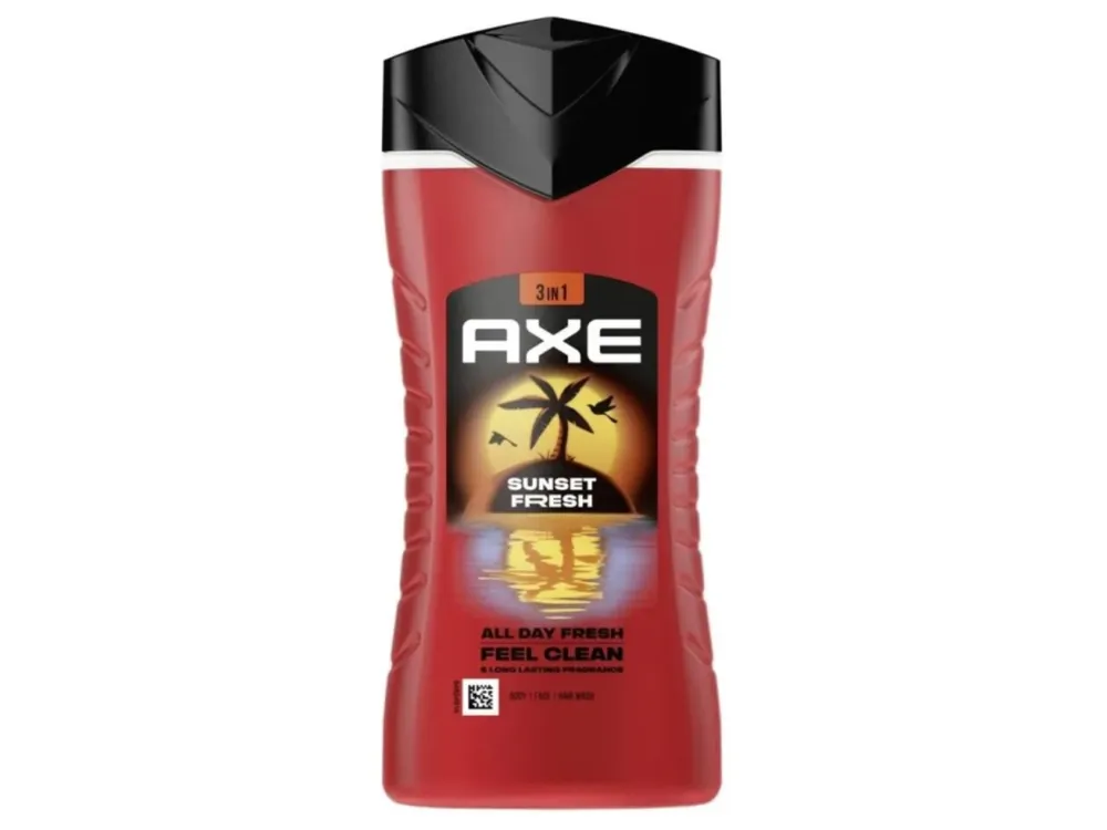 Dokud Zásoby Vydrží Axe sprchový gel 250 ml Sunset Fresh 3v1