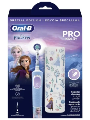 Oral-B elektrický zubní kartáček Kids Pro Frozen + cestovní pouzdro Kup Teď