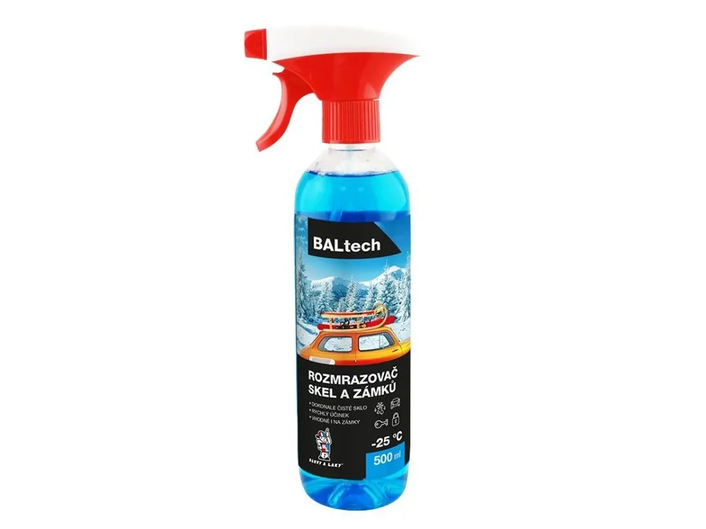 BALtech rozmrazovač skel a zámků 500 ml Oblíbený