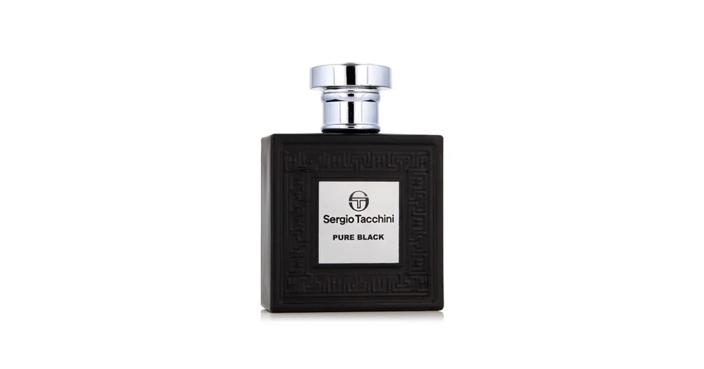 Sergio Tacchini Pure Black EDT 100 ml M Omezená Nabídka