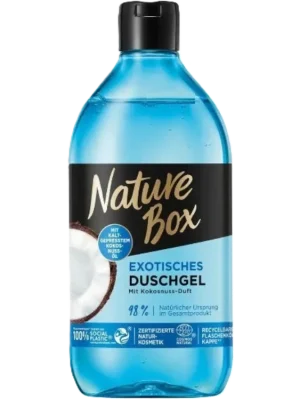 Levný Nature Box sprchový gel 385 ml Kokosový olej