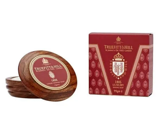 Tovární Cena Truefitt and Hill 1805 mýdlo na holení v misce