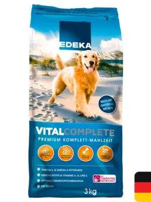 Edeka prémiové granule pro psy 3 kg Vital Complete - drůbež(EXP 04/2026) Horká Nabídka