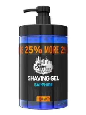 Shave Factory Sapphire gel na holení 1250 ml Finální Výprodej