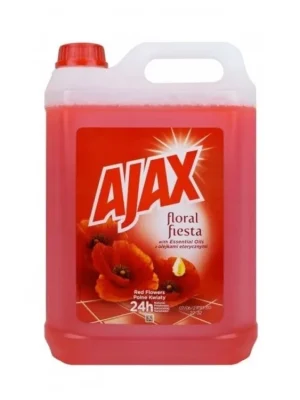 Pouze Dnes Ajax na podlahy 5 l Floral Fiesta - Red Flowers
