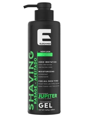 Cenová Bomba Elegance Jupiter transparentní gel na holení 500 ml