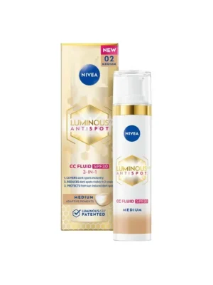 Nivea tónovací CC krém 40 ml Luminous 630° SPF30 střední Odeslání Ihned
