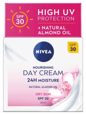 Novinka Nivea denní krém 50 ml Výživný pro suchou pleť SPF 30Suchá pleť