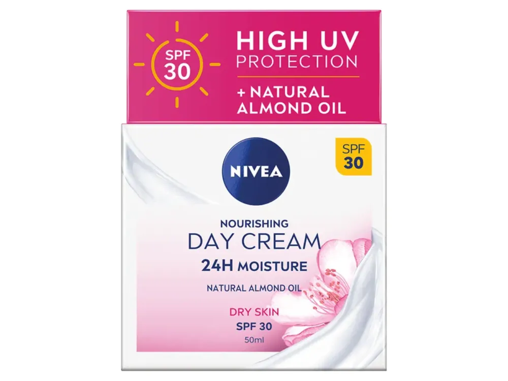 Novinka Nivea denní krém 50 ml Výživný pro suchou pleť SPF 30Suchá pleť