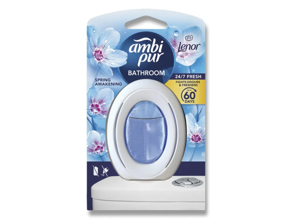 Ambi Pur Bathroom osvěžovač vzduchu 8 ml Lenor Spring Awakening Zlevněný