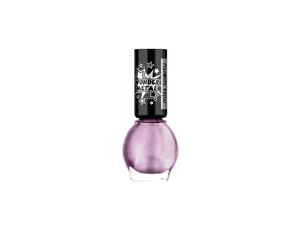 Pouze Dnes Miss Sporty lak na nehty 7 ml Wonder Metal 40 Super Purple fialový